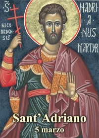 logo San Adriano, mrtir