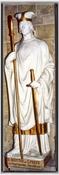 logo San Alberto de Lovaina obispo de Lieja