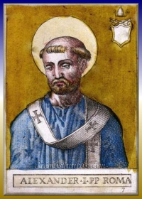logo San Alejandro I papa