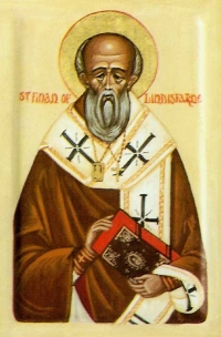 logo San Pascasio, obispo