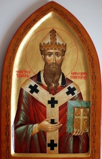 logo San Troyano, obispo