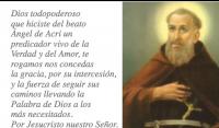 Oración por su intercesión, Beato Ángel de Acri