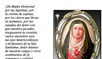 Oracin para pedir proteccin y amparo, Nuestra Seora de los Dolores