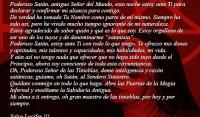 Oracin de devocin., Satans